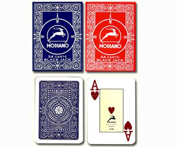 Modiano blackjack marked cards