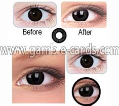 Contact lenses for black eyes