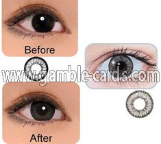 Contact lenses for grey eyes